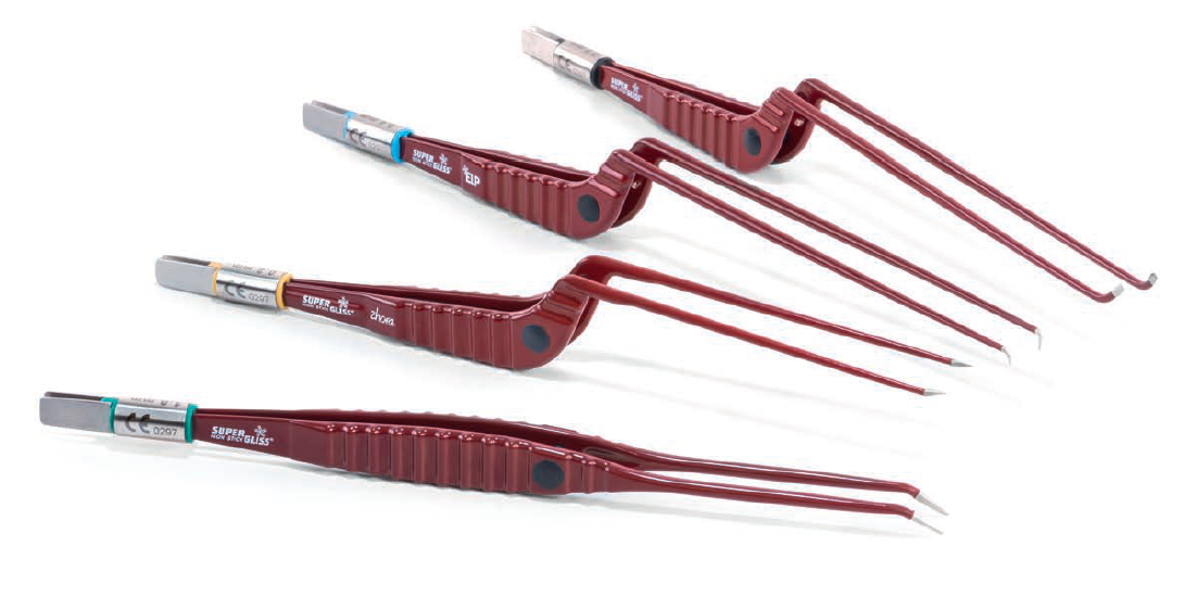 Pinze bipolari SuperGliss non-stick antiaderenti Sutter Medizintechnik